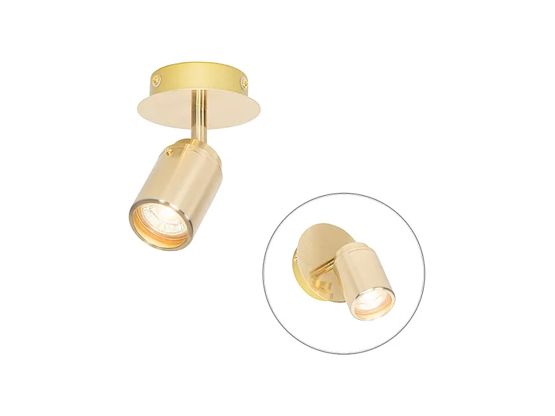 Spot de salle de bain moderne en laiton IP44 - Ducha