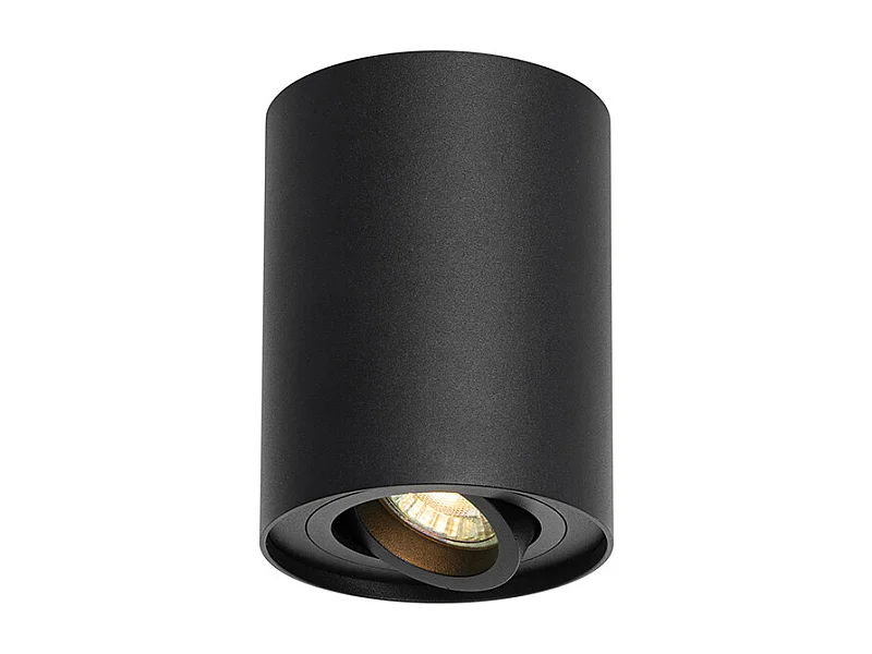 Spot encastré intelligent noir orientable avec Wifi GU10 - Rondoo up