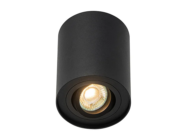 Spot encastré intelligent noir orientable avec Wifi GU10 - Rondoo up