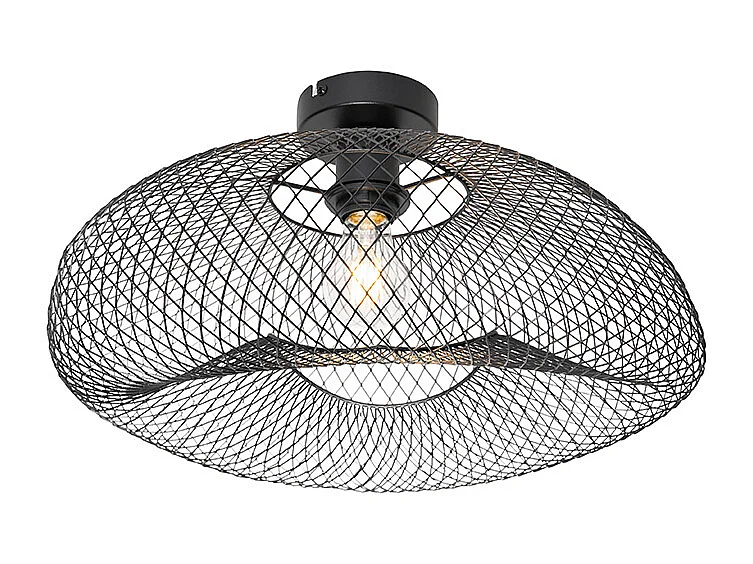 Plafonnier moderne noir - Zora