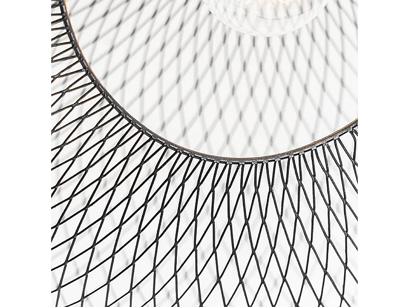 Plafonnier moderne noir - Zora