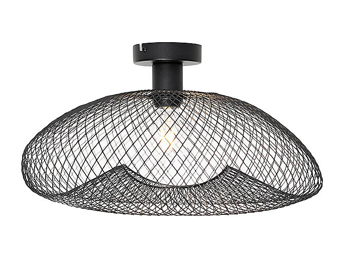 Plafonnier moderne noir - Zora