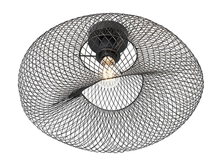 Plafonnier moderne noir - Zora