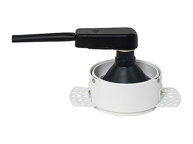 Spot encastré moderne blanc sans bordure - Impact 70