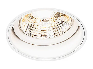 Spot encastré moderne blanc sans bordure - Impact 70