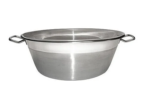 Marmeladentopf aus Edelstahl 38cm Induktion Baumalu