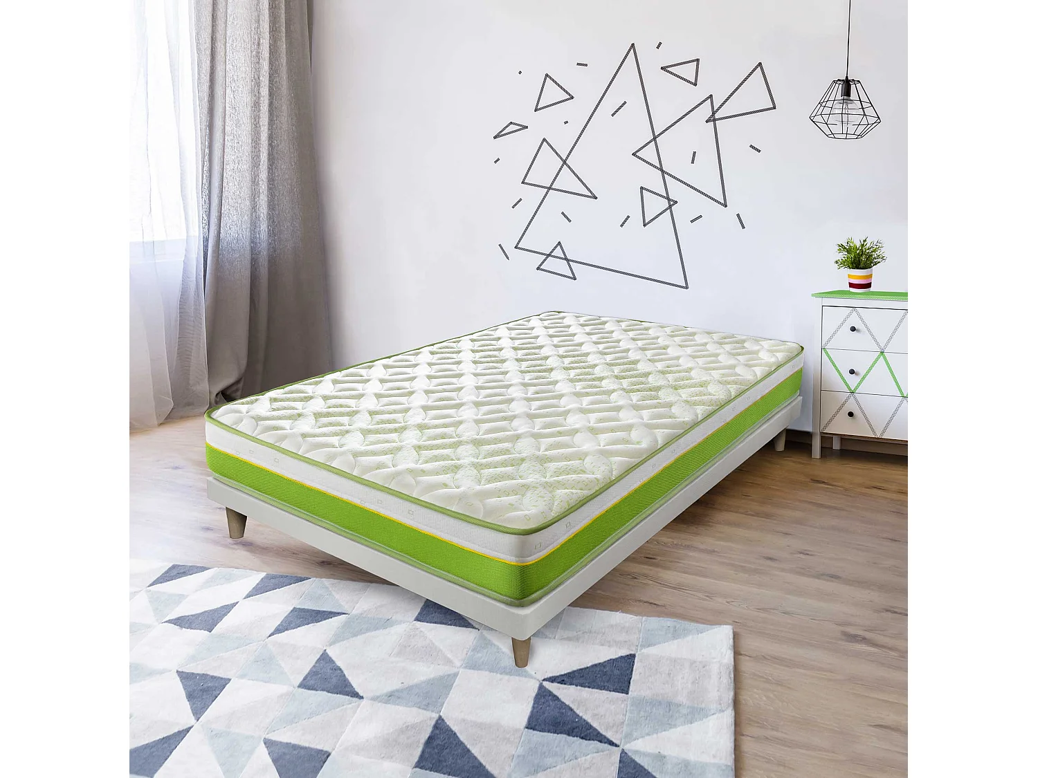 Colchón Vissoft HR Lucky Green de SonnoMattress 135x190x15