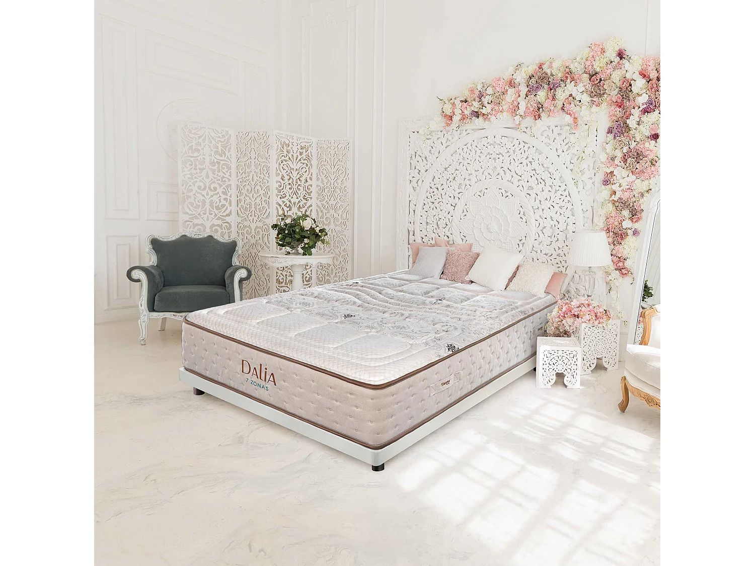 Colchão SONNOMATTRESS Dalia 7 Zonas (100x200x33cm - Muelles Ensacados)