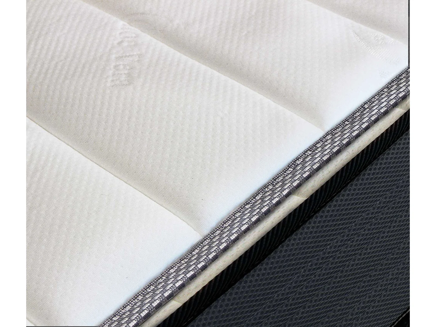 Topper/Sobrecolchón Vissoft 90x190x3 Aloe Vera Basic de SonnoMattress