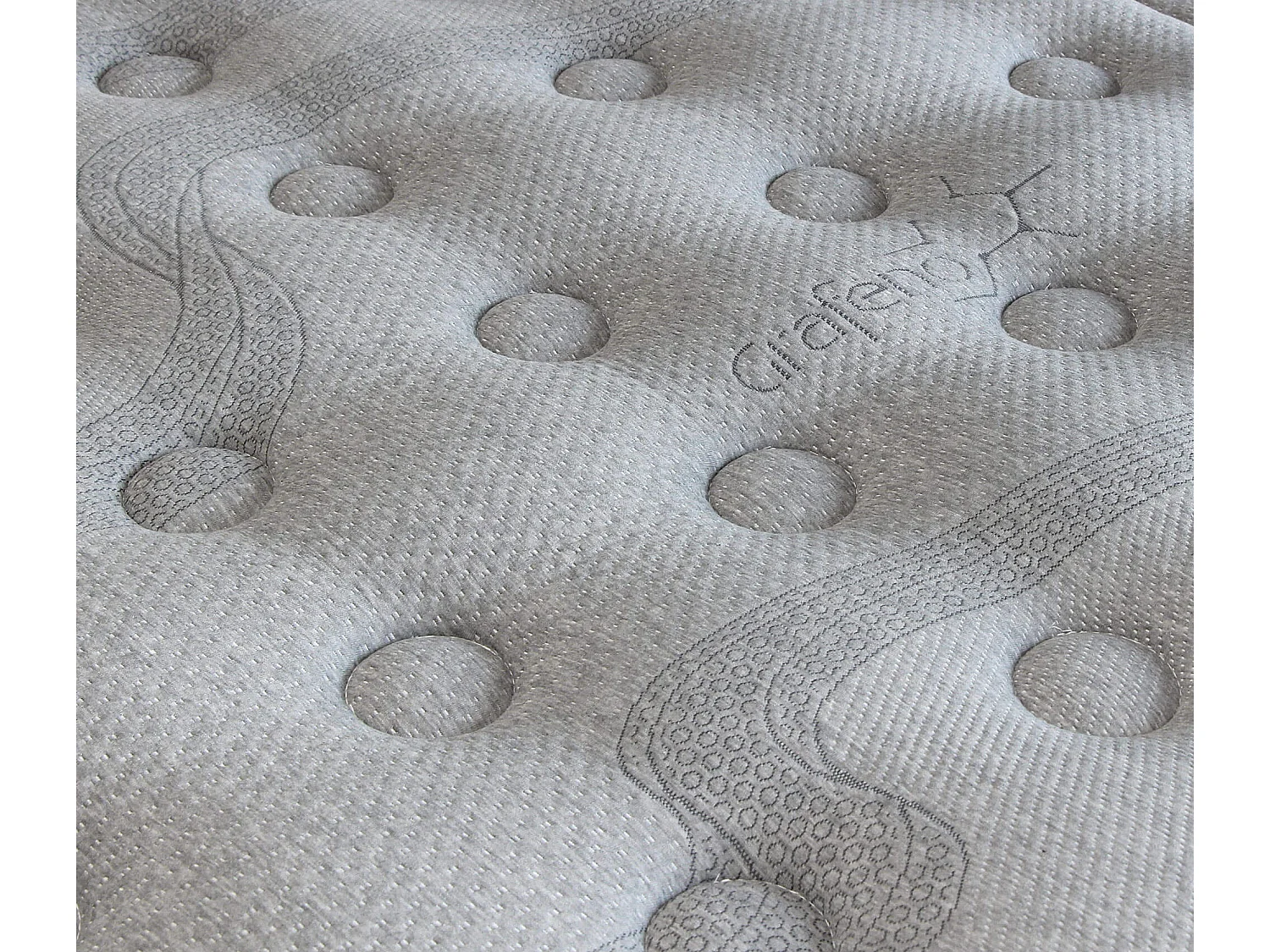 Topper/Sobrecolchón Viscografeno 90x180x4 Infiniti Grafeno Confort de SonnoMattress