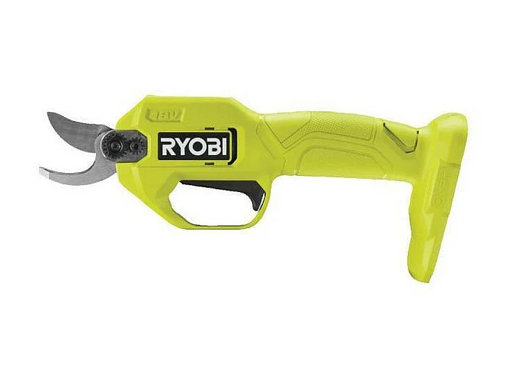 Draadloze snoeischaar RYOBI ONE+ 18V - Verchroomde bypass messen van Japans SK5 koolstofstaal - Snijcapaciteit 25 mm