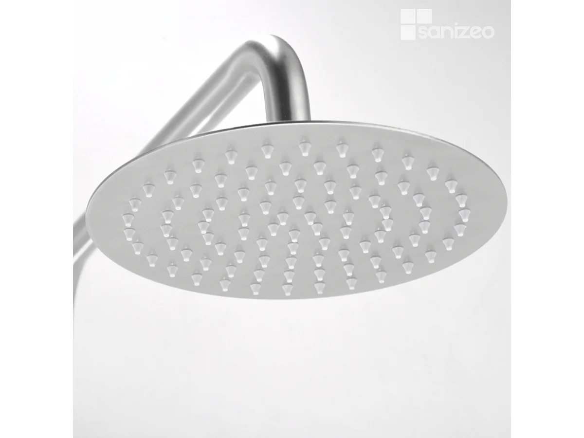 Colonne de Douche acier inoxydable anti-calcaire - Design Moderne et Économie d'eau - Kit Complet DELOS IMEX