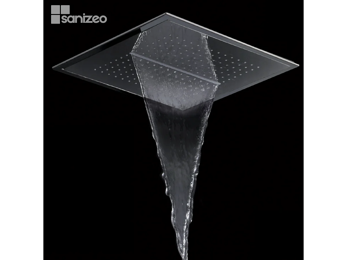 Colonne de Douche Encastrée Anti-Calcaire Chrome MALAGA GTS020