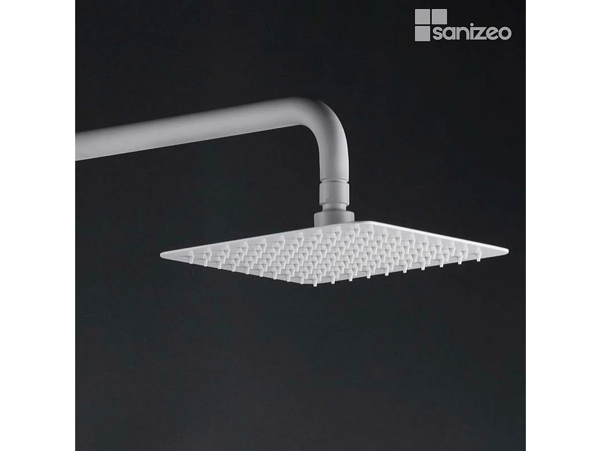 Colonne de Douche blanc mat anti-calcaire - Design Moderne et Économie d'eau - Kit Complet ART IMEX