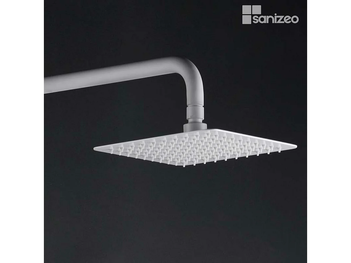 Colonne de Douche blanc mat anti-calcaire - Design Moderne et Économie d'eau - Kit Complet ART IMEX