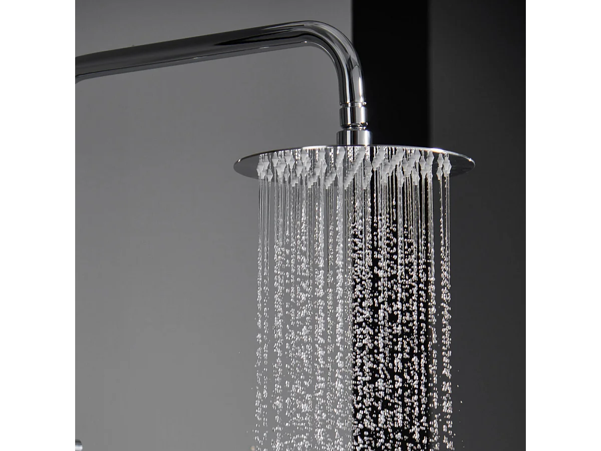 Colonne de Douche Anti-Calcaire Chrome IMEX MONZA BDM039