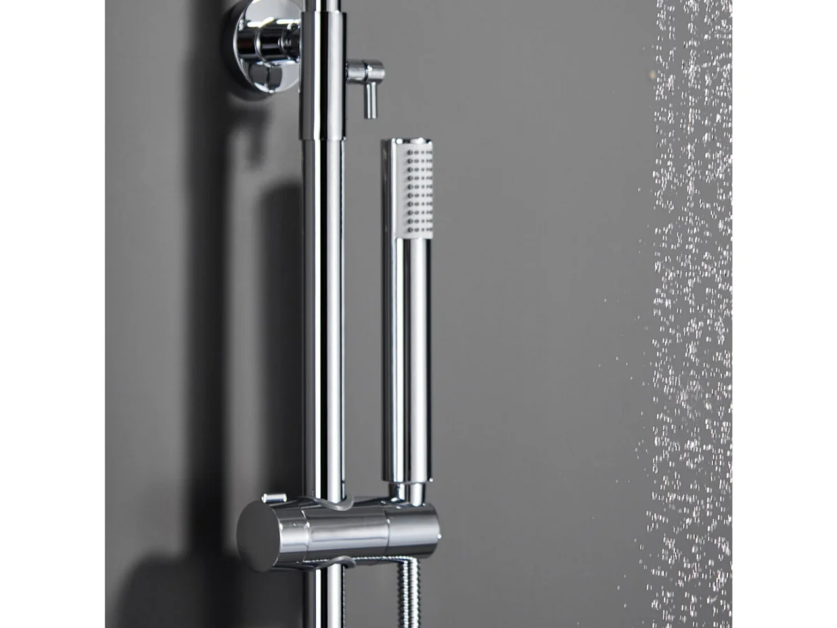 Colonne de Douche Anti-Calcaire Chrome IMEX MONZA BDM039