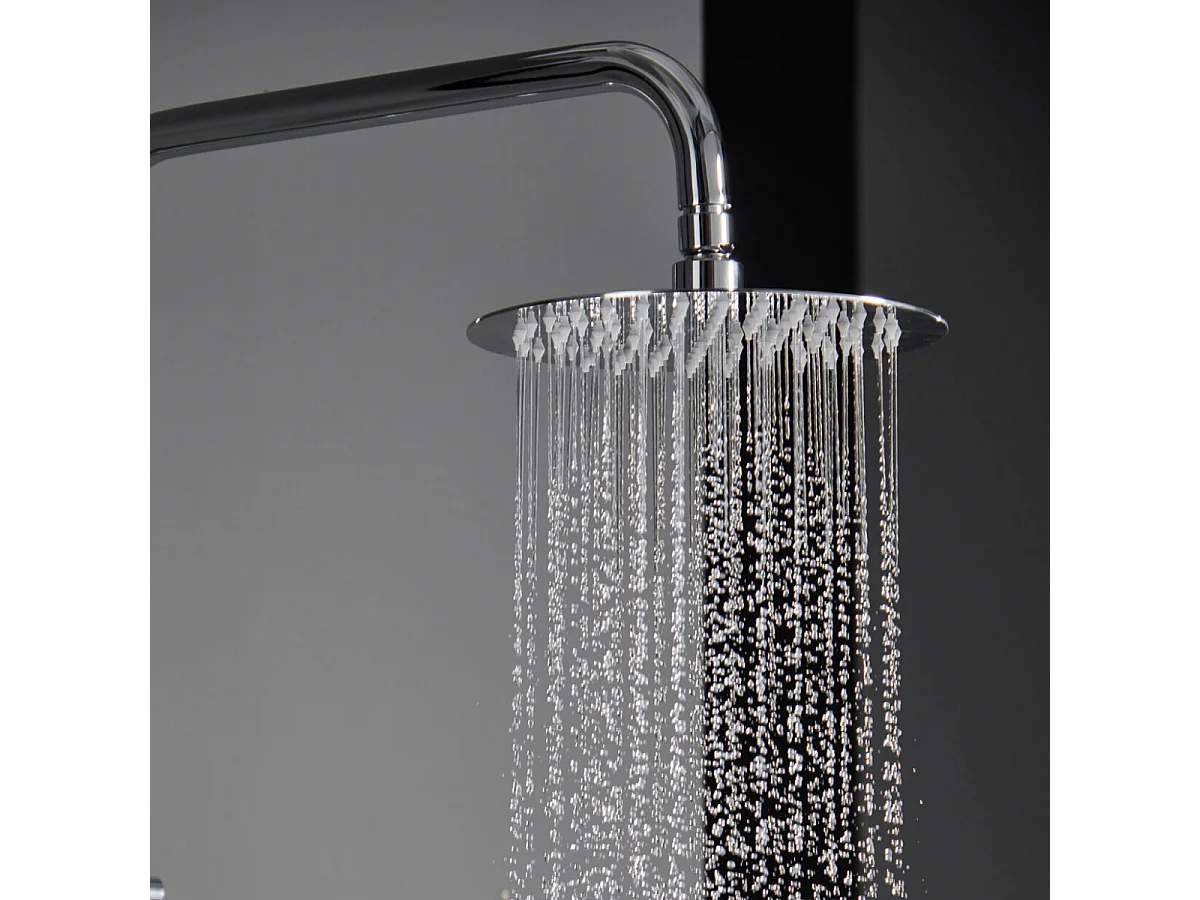 Colonne de Douche Anti-Calcaire Chrome IMEX MONZA BDM039