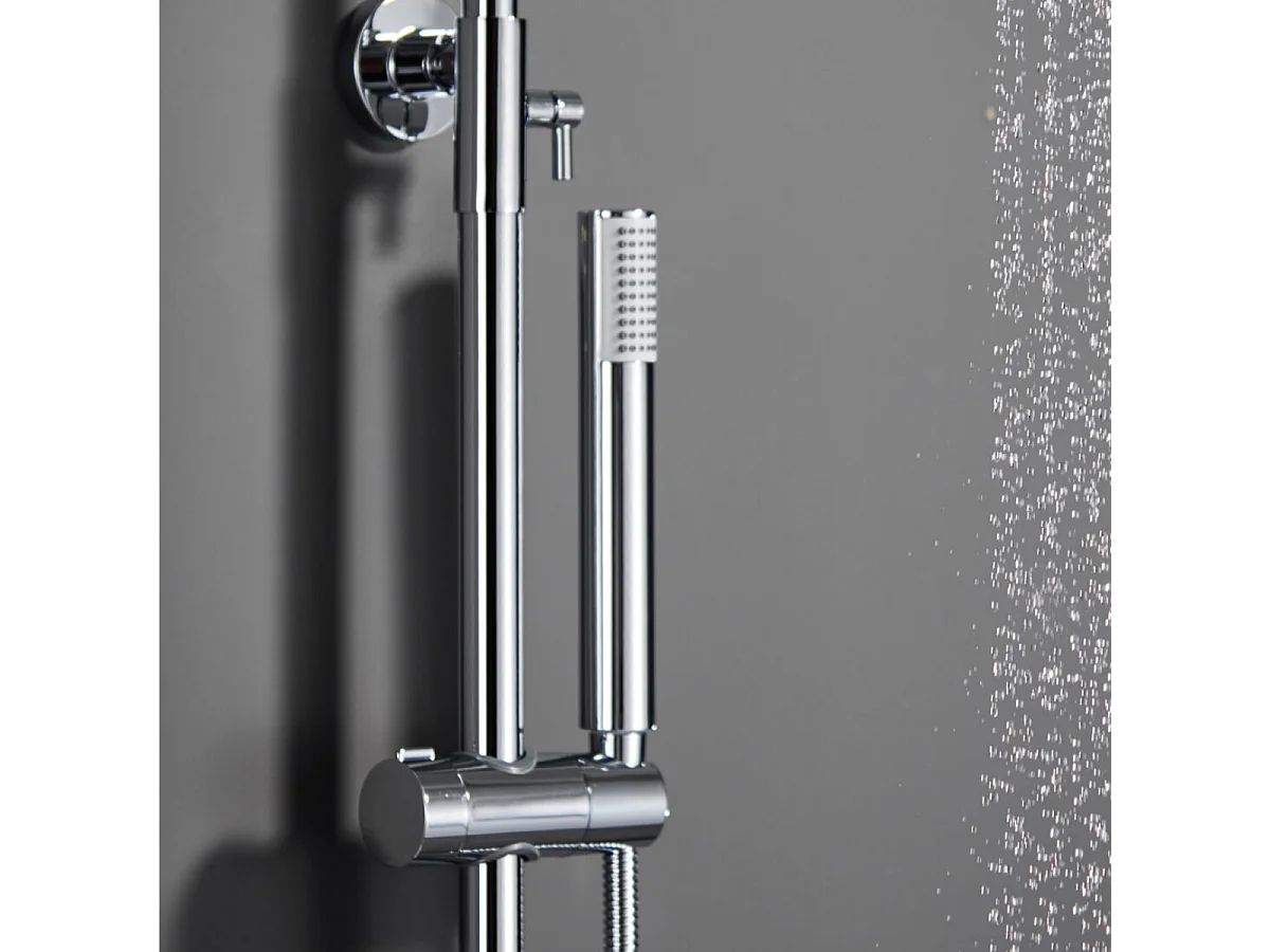 Colonne de Douche Anti-Calcaire Chrome IMEX MONZA BDM039