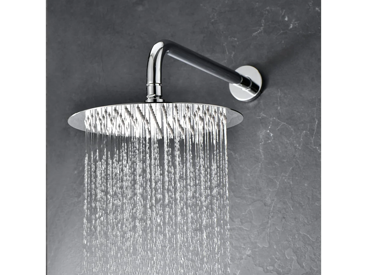 Colonne de Douche Encastrée Thermostatique  Anti-Calcaire Chrome IMEX MONZA GTM039