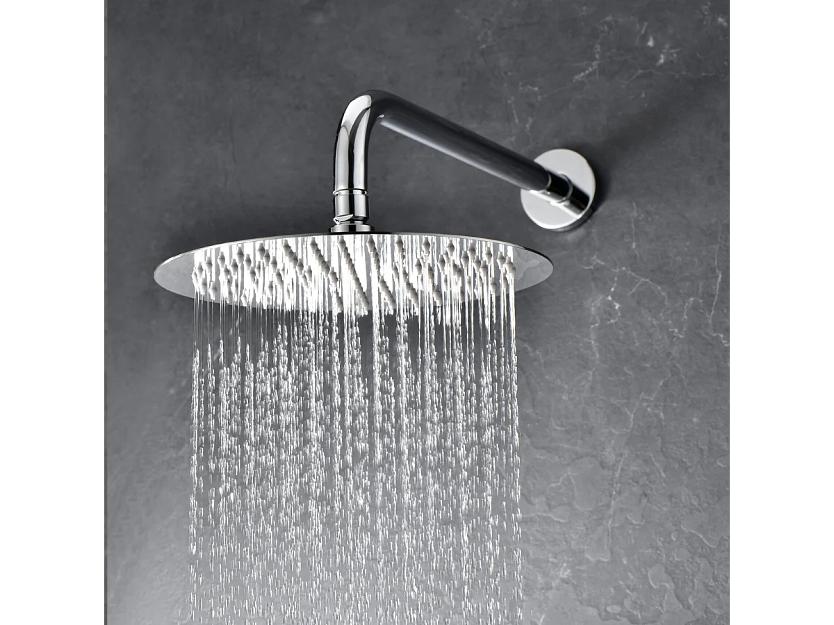 Colonne de Douche Encastrée Thermostatique  Anti-Calcaire Chrome IMEX MONZA GTM039