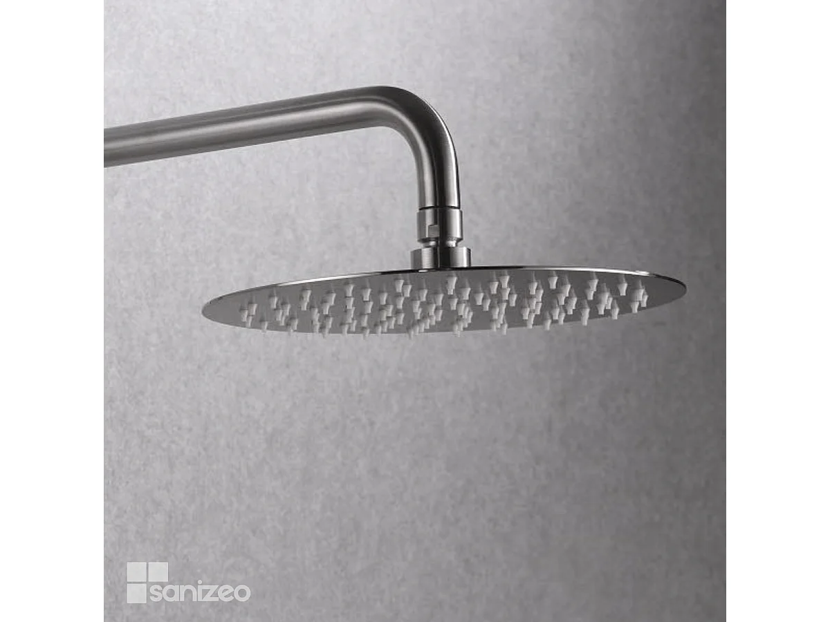 Colonne de Douche avec Mitigeur Thermostatique acier inoxydableanti-calcaire - Design Moderne - MOSCU IMEX