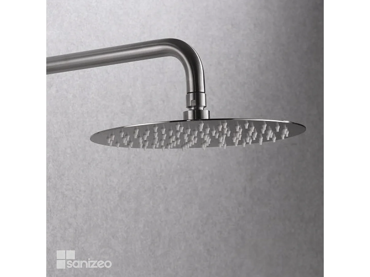 Colonne de Douche avec Mitigeur Thermostatique acier inoxydableanti-calcaire - Design Moderne - MOSCU IMEX