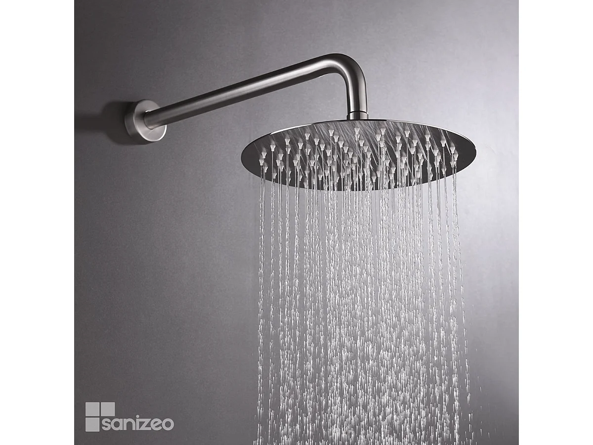 Colonne de Douche Encastrée Anti-Calcaire Acier Inoxydable Intérieur / Extérieur IMEX MOSCU GTK034