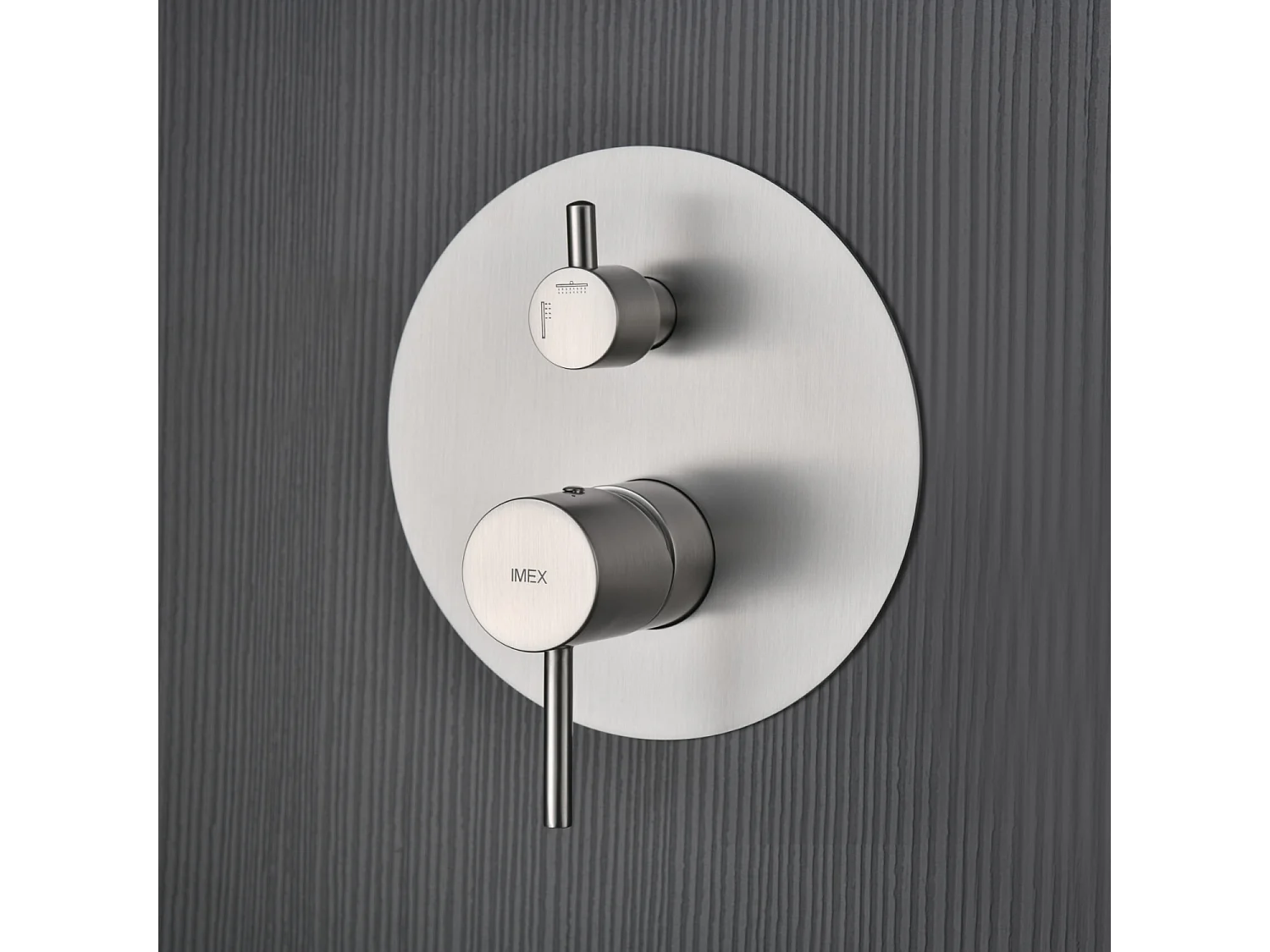 Colonne de Douche Encastrée Anti-Calcaire Chrome IMEX MONZA GPM039