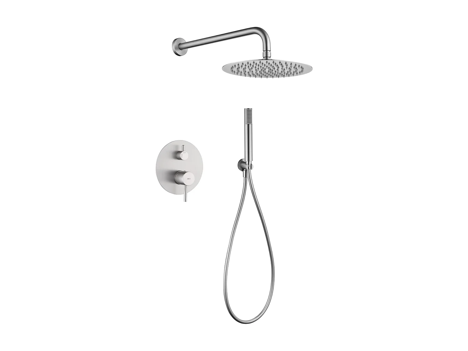 Colonne de Douche Encastrée Anti-Calcaire Chrome IMEX MONZA GPM039