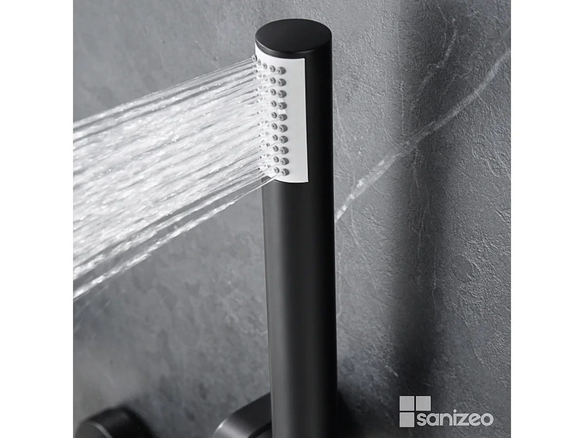 Ensemble Bain/Douche Anti-Calcaire Or Brossé MONZA BDM039-4OC