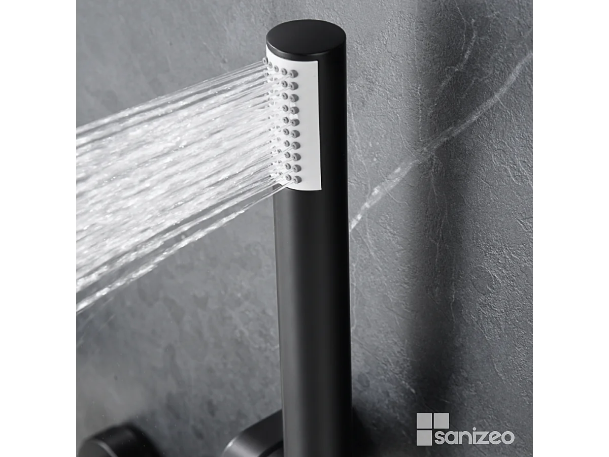 Ensemble Bain/Douche Anti-Calcaire Or Brossé MONZA BDM039-4OC