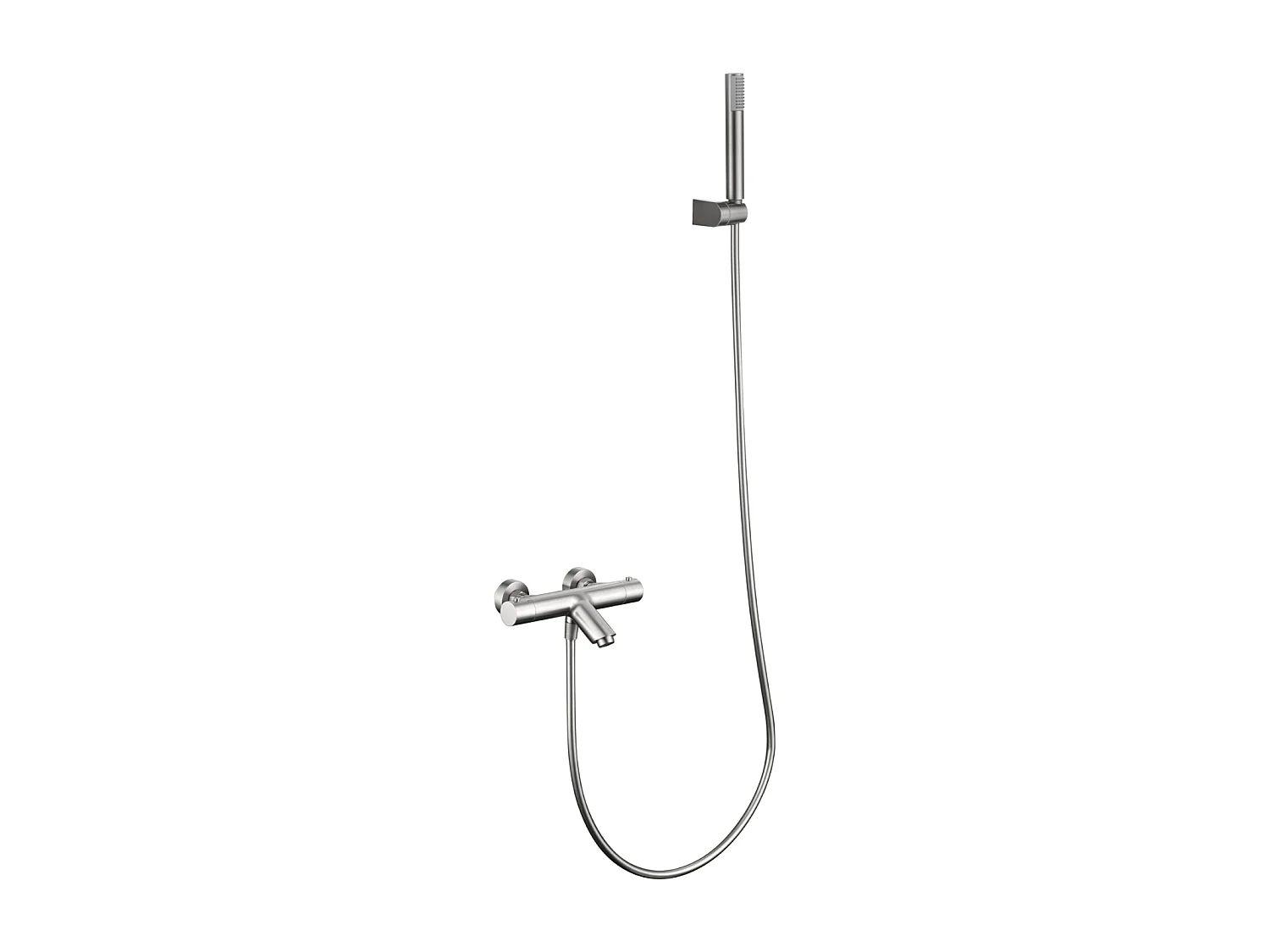 Ensemble Bain/Douche Anti-Calcaire Chrome ROMA BDR001-4