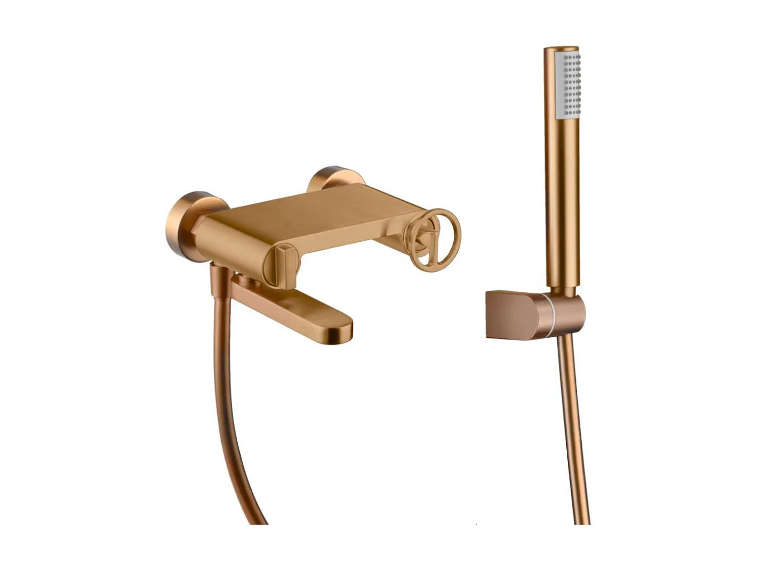 Ensemble Bain/Douche Anti-Calcaire Chrome FIYI BDF016-4