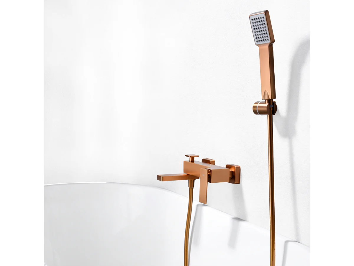 Ensemble de Douche Anti-Calcaire Noir Mat BELGICA BDZ044-5NG