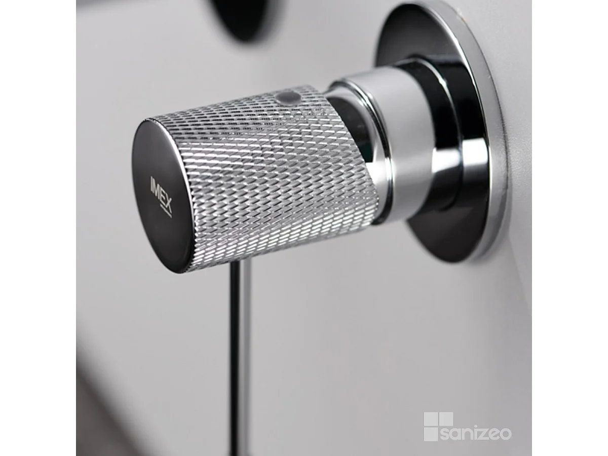 Mitigeur Lavabo Encastré Salle de Bain chromé – Anti-Calcaire – Design moderne - LINE IMEX