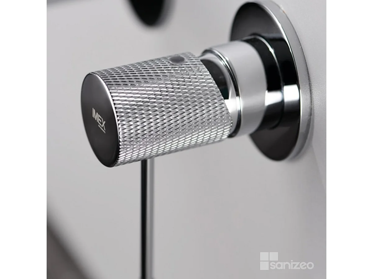 Mitigeur Lavabo Encastré Salle de Bain chromé – Anti-Calcaire – Design moderne - LINE IMEX