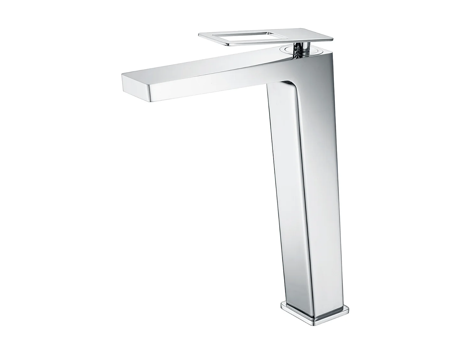 Mitigeur Lavabo Salle de Bain chromé – Bec Haut Anti-Calcaire – Design moderne - SUECIA IMEX