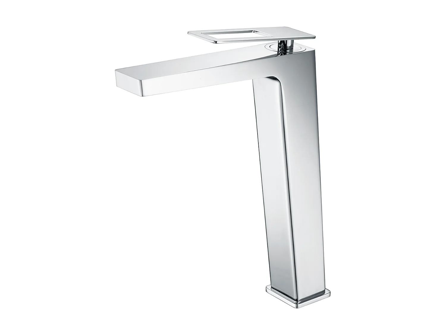 Mitigeur Lavabo Salle de Bain chromé – Bec Haut Anti-Calcaire – Design moderne - SUECIA IMEX