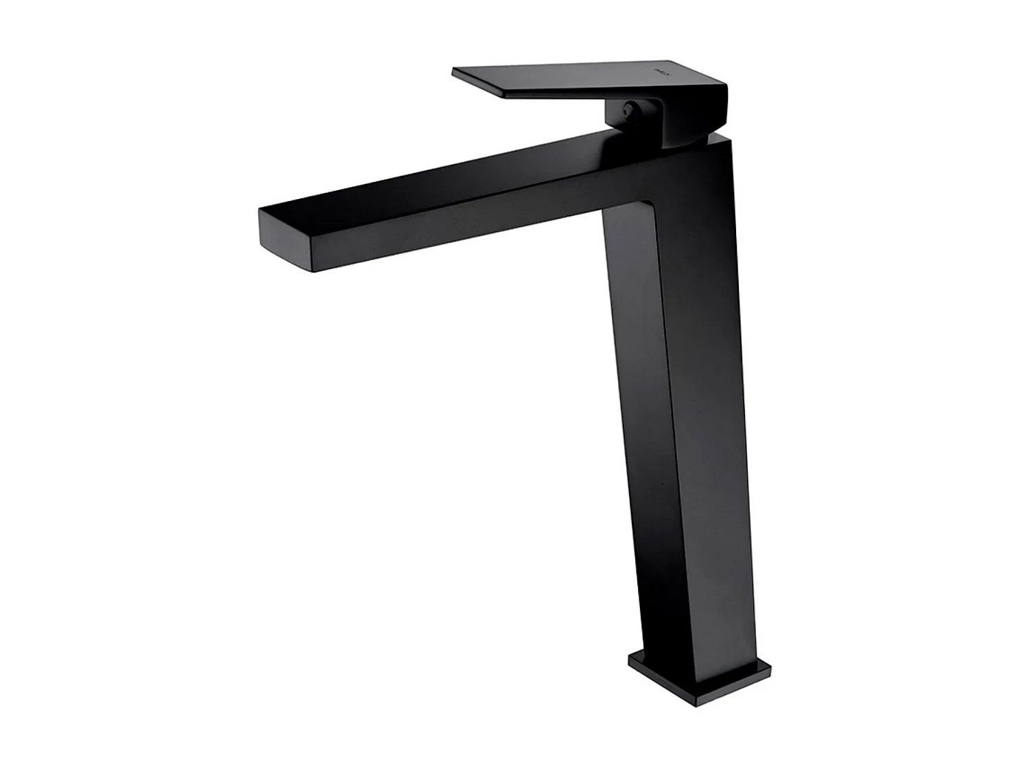 Mitigeur Lavabo Salle de Bain noir mat – Bec Haut Anti-Calcaire – Design moderne - ART IMEX