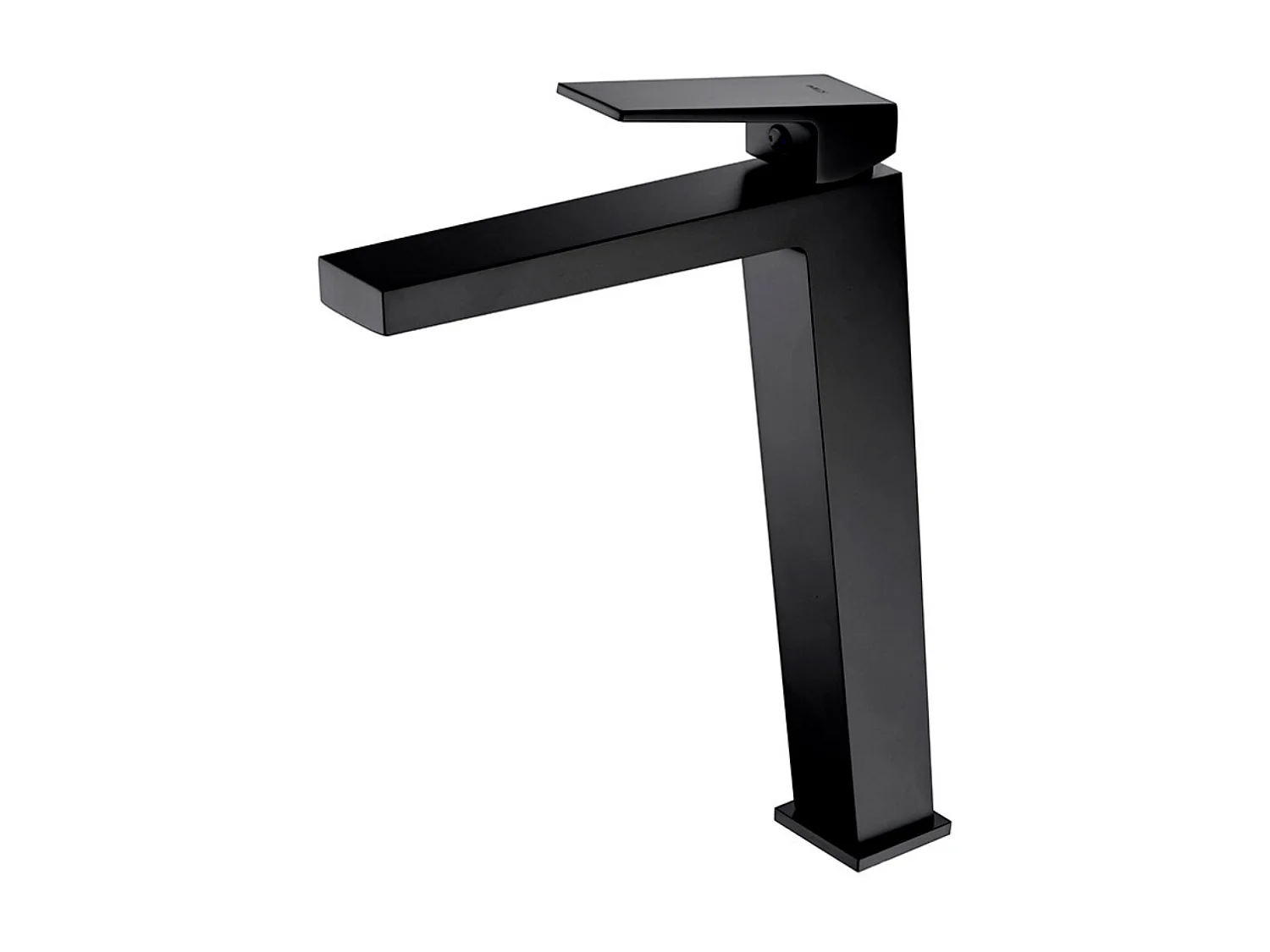 Mitigeur Lavabo Salle de Bain noir mat – Bec Haut Anti-Calcaire – Design moderne - ART IMEX