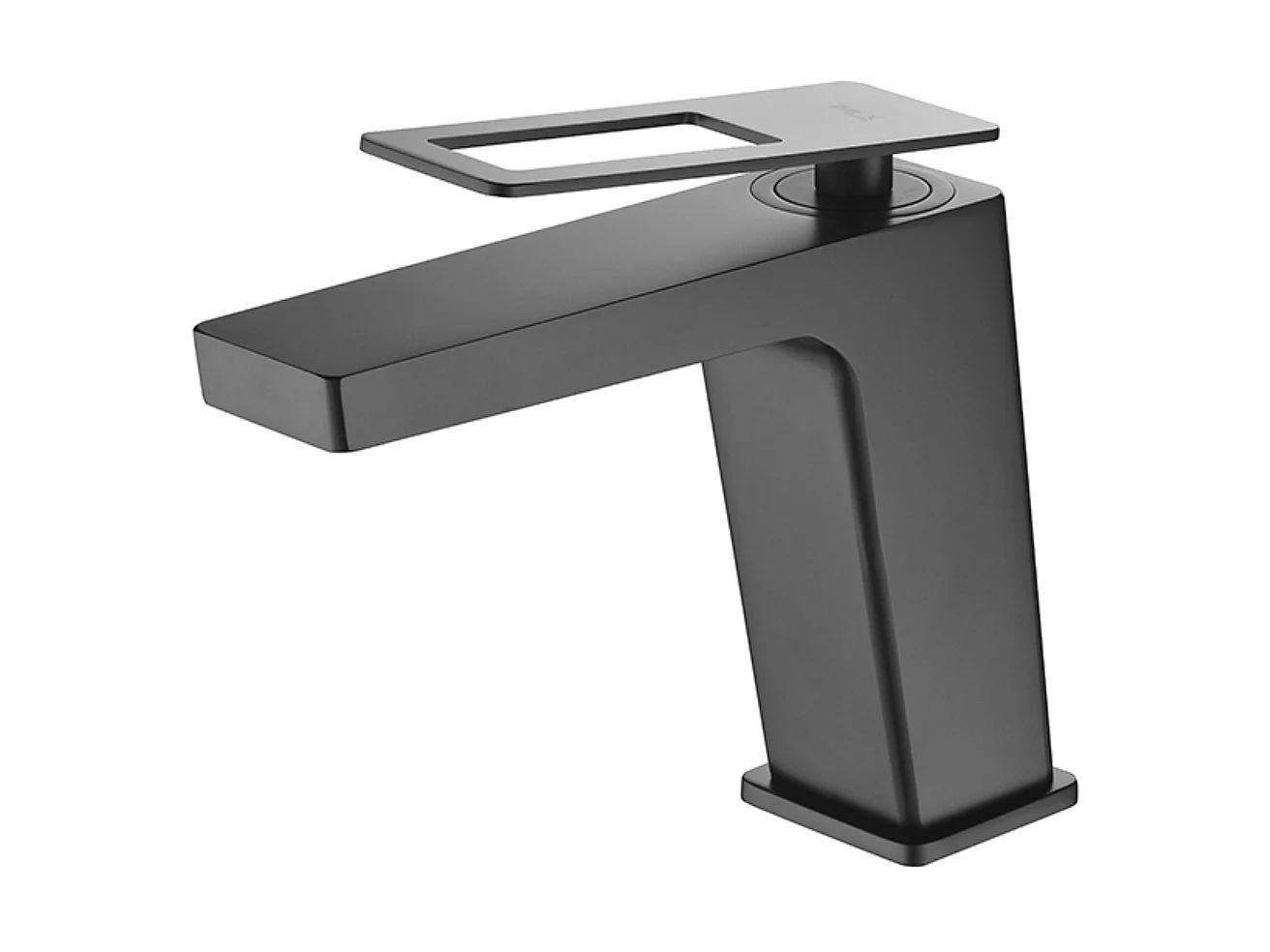 Mitigeur Lavabo Salle de Bain noir mat – Bec Bas Anti-Calcaire – Design moderne - SUECIA IMEX