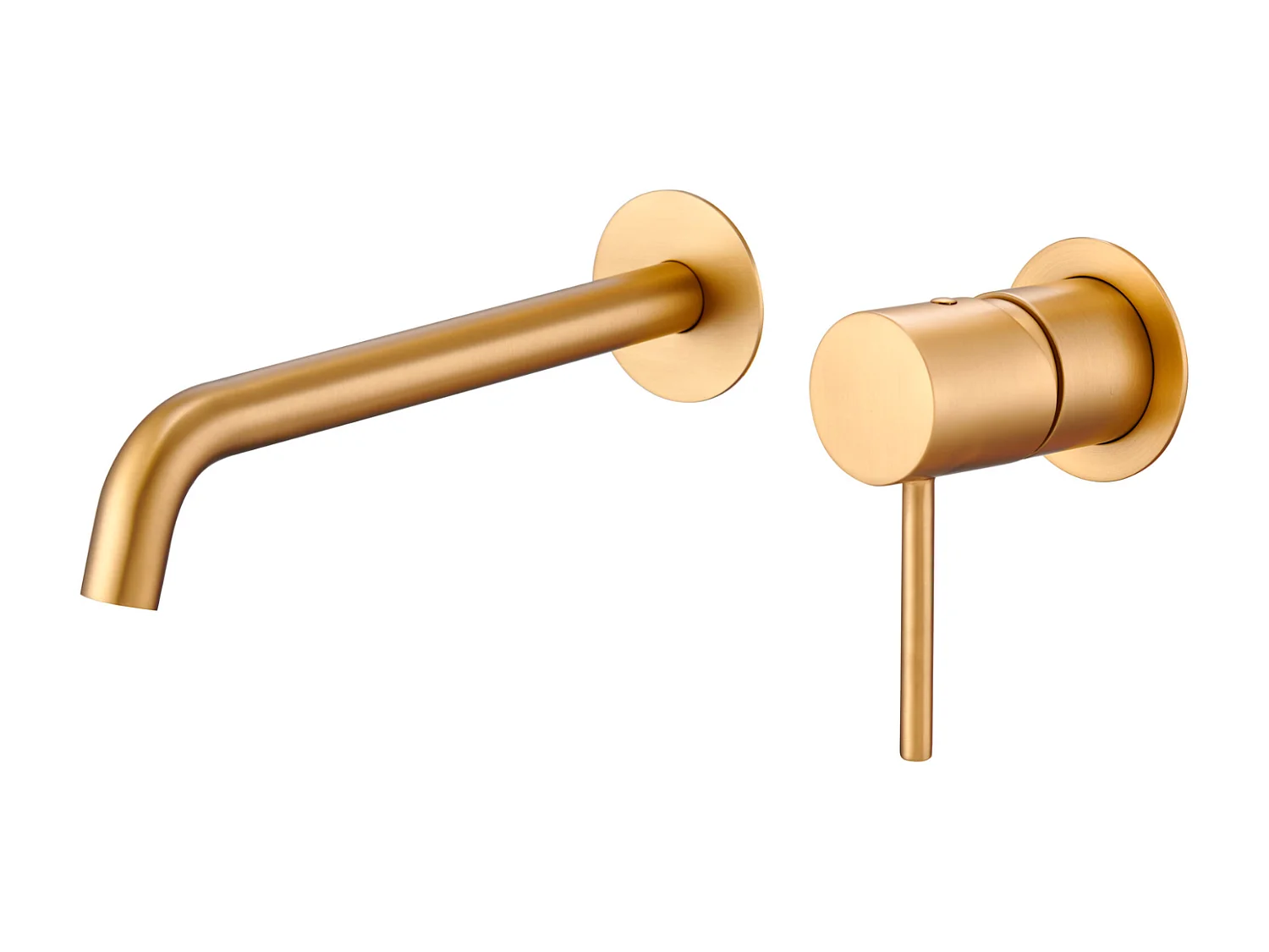 Robinet Mitigeur de Lavabo Encastré Anti-Calcaire Or Brossé IMEX MONZA GLM039/OC