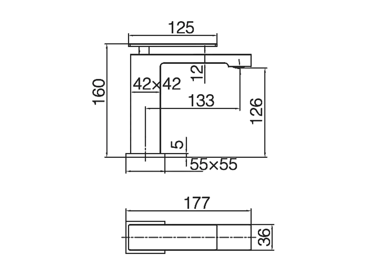 Mitigeur Lavabo Salle de Bain or rose cuivré – Bec Bas Anti-Calcaire – Design moderne - PISA IMEX