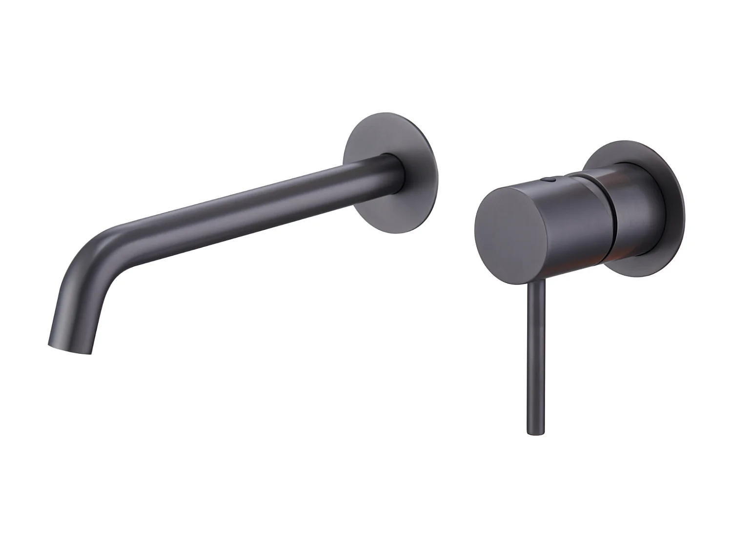 Robinet Mitigeur de Lavabo Encastré Anti-Calcaire Noir Mat IMEX MONZA GLM039/NG