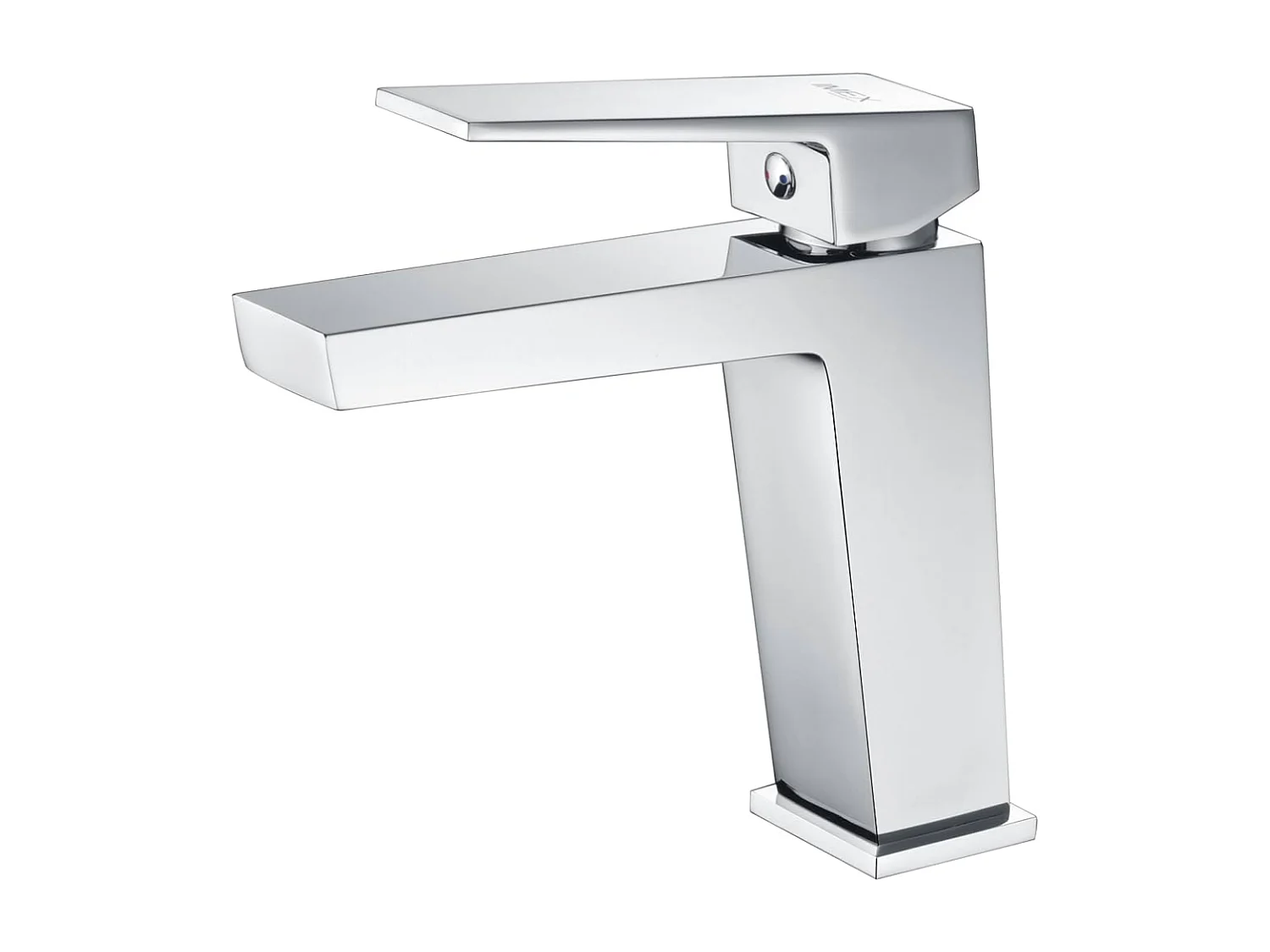 Mitigeur Lavabo Salle de Bain chromé – Bec Bas Anti-Calcaire – Design moderne - ART IMEX