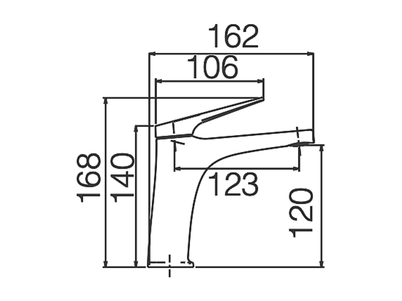 Mitigeur Lavabo Salle de Bain or rose cuivré – Bec Bas Anti-Calcaire – Design Moderne - DELOS IMEX