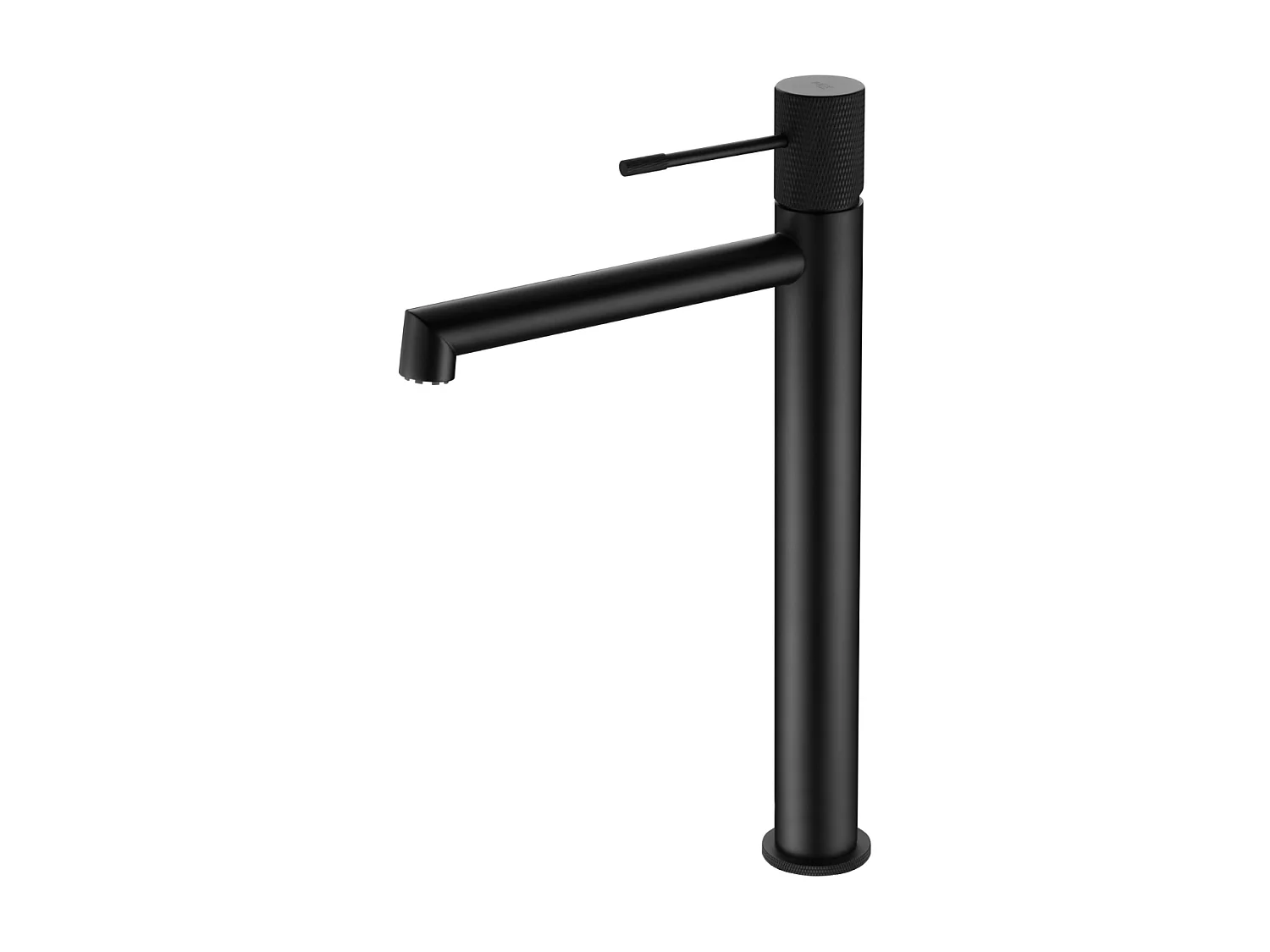 Mitigeur Lavabo Salle de Bain noir mat – Bec Haut Anti-Calcaire – Design moderne - LINE IMEX