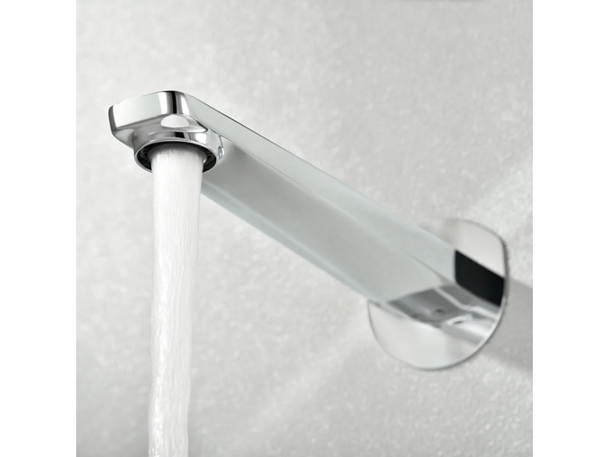 Mitigeur Lavabo Encastré Salle de Bain chromé – Anti-Calcaire – Design moderne - NAPOLES IMEX