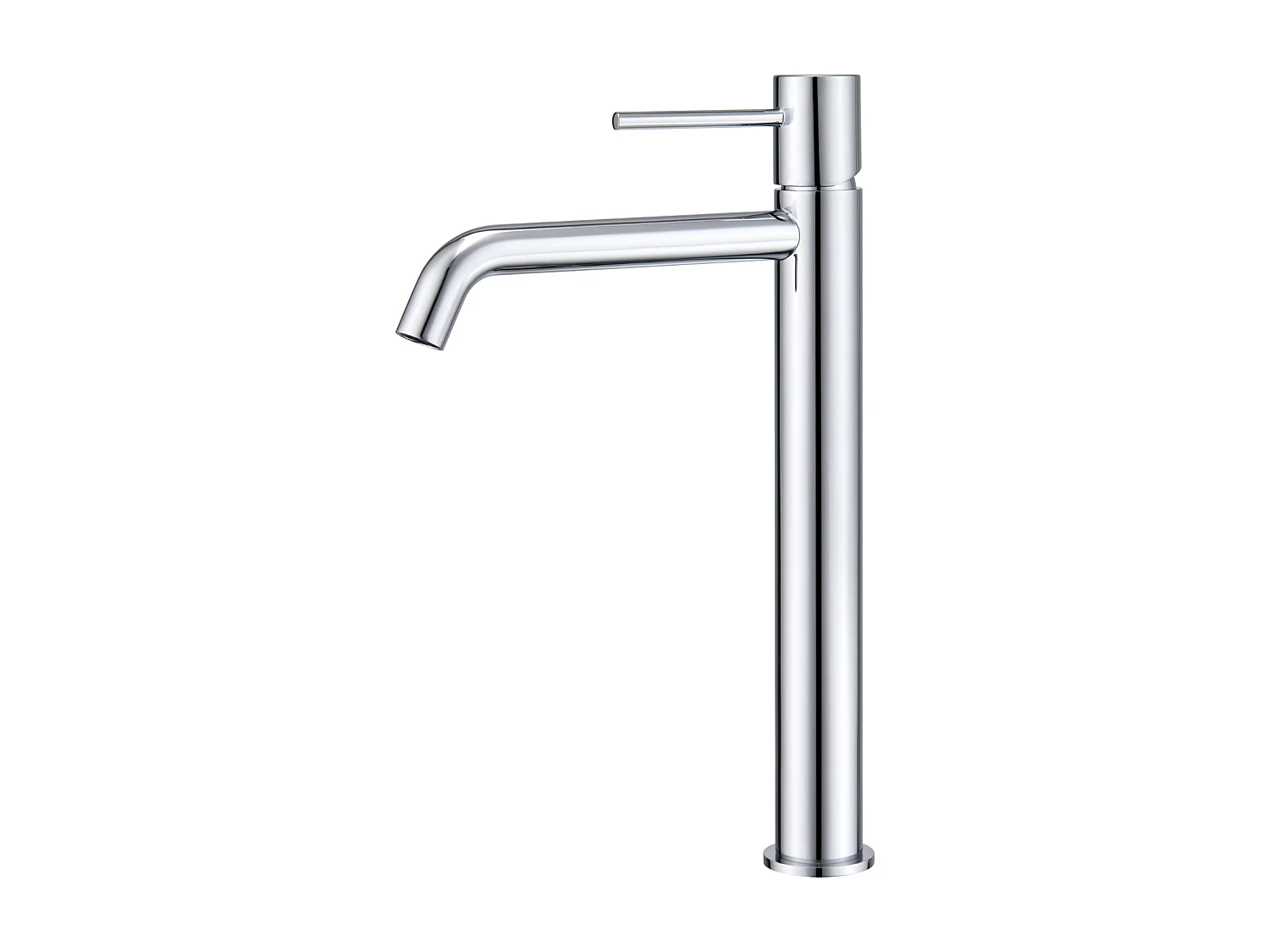 Robinet Mitigeur de Lavabo Anti-Calcaire Bec Haut Chrome IMEX MONZA BDM039-3